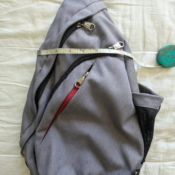 Grey Urban Crossbody Sling Bag - Picture 10 of 14